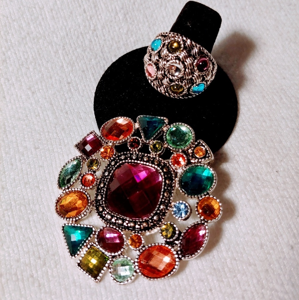 ✨4/$20✨ Premier Designs Hidden Gems Pendant Ring